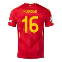 Spanien Rodri Hernandez #16 Fußballbekleidung Heimtrikot EM 2024 Kurzarm